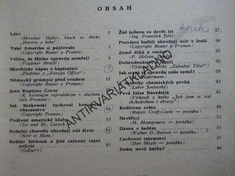 ČASOPIS PRAMEN, ČÍSLO 44