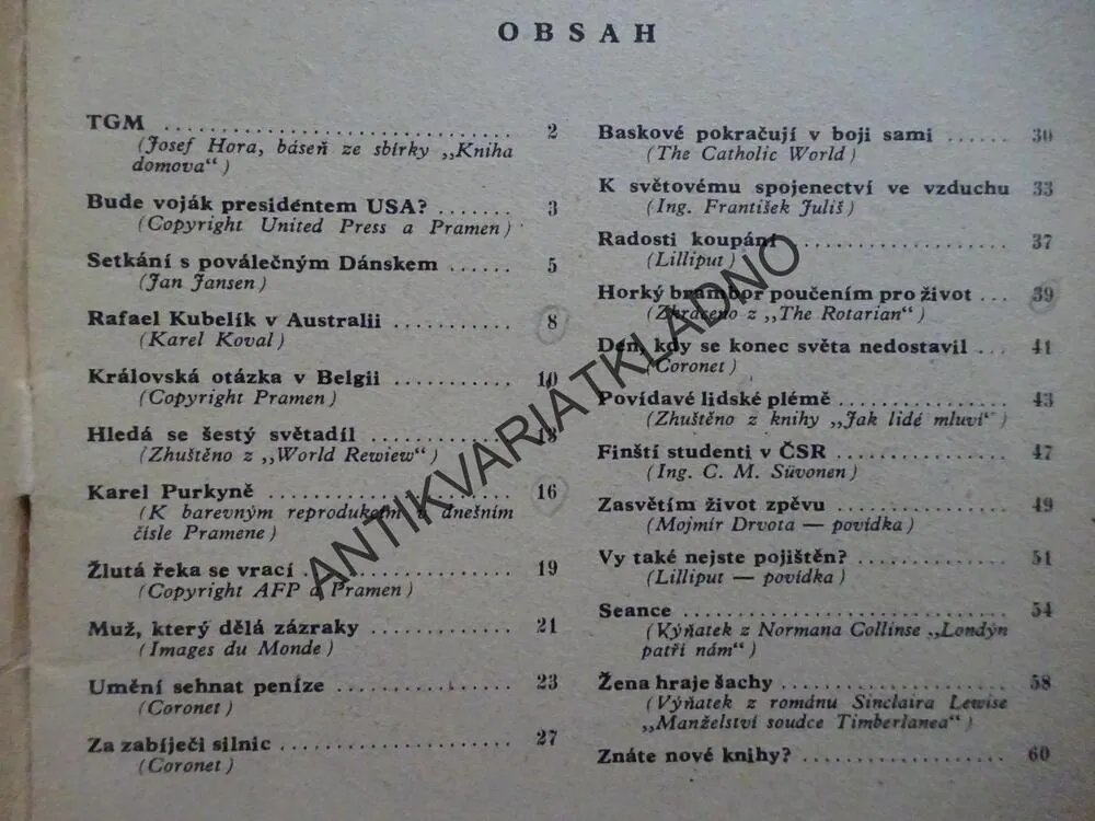 ČASOPIS PRAMEN, ČÍSLO 45