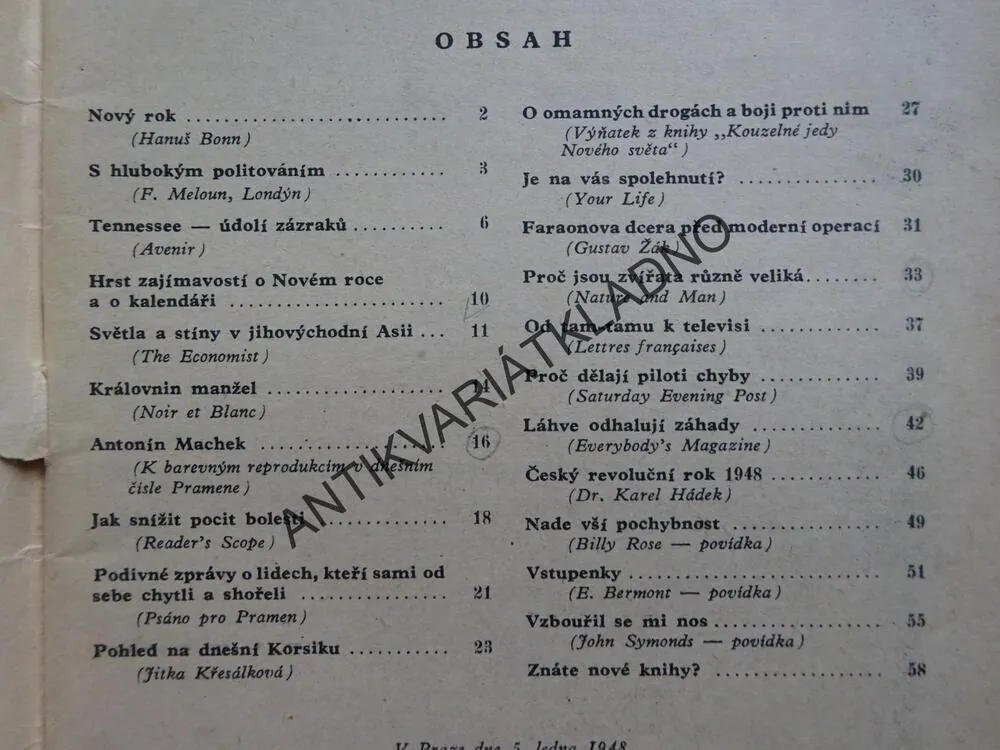 ČASOPIS PRAMEN, ČÍSLO 53