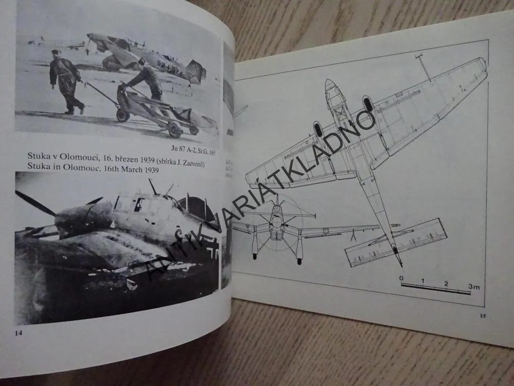 JUNKERS JU 87 STUKA, LETADLO, MPM PROFILE,