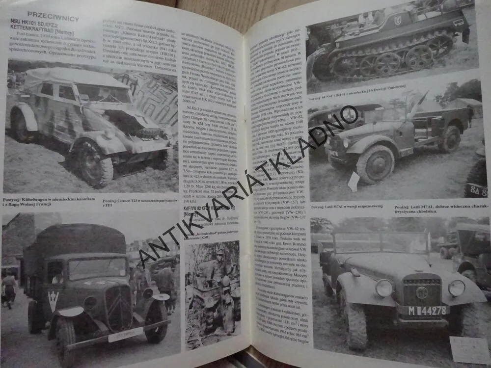 D-DAY´94, POJAZDY KAMPANII NORMANDZKIEJ 50 LAT POZNIEJ, POLSKY