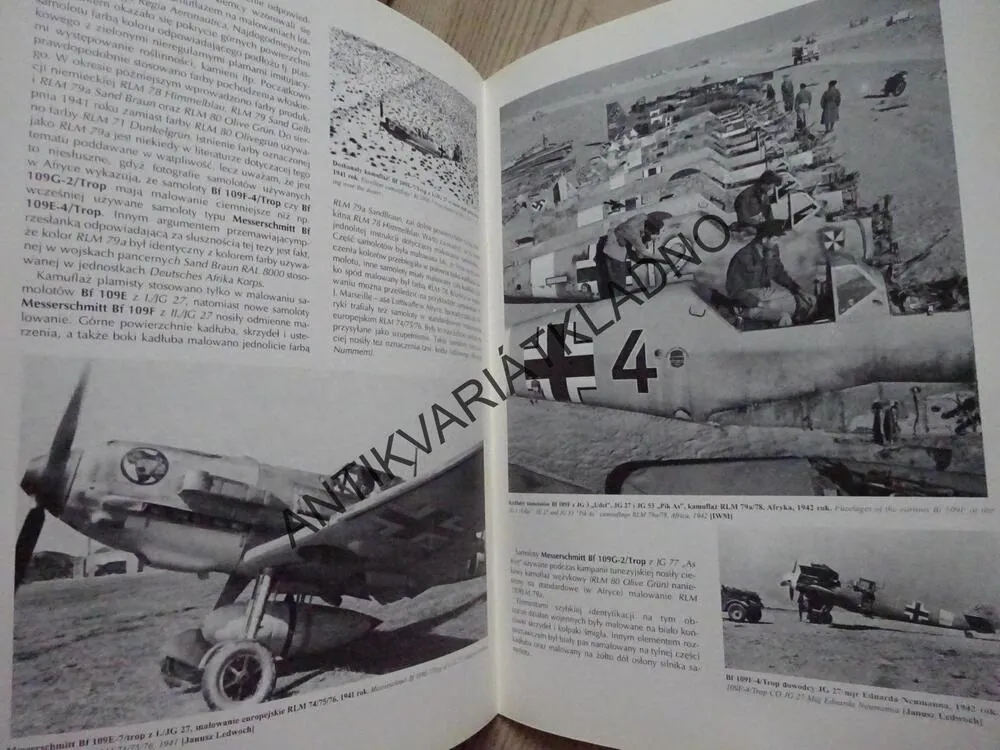 MESSERSCHMITT BF 109 COLOR, POLSKY