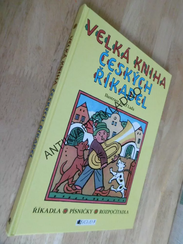 VELKÁ KNIHA ČESKÝCH ŘÍKADEL, JOSEF LADA