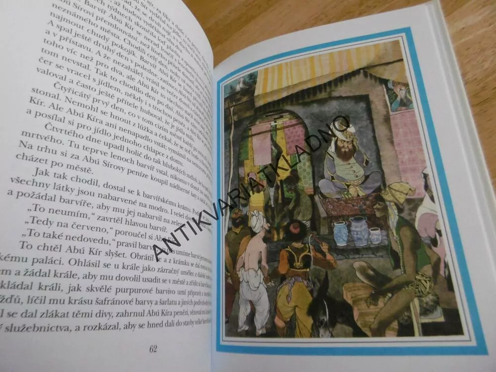 POHÁDKY Z TISÍCE A JEDNÉ NOCI, FRANTIŠEK HRUBÍN, JIŘÍ TRNKA, **an