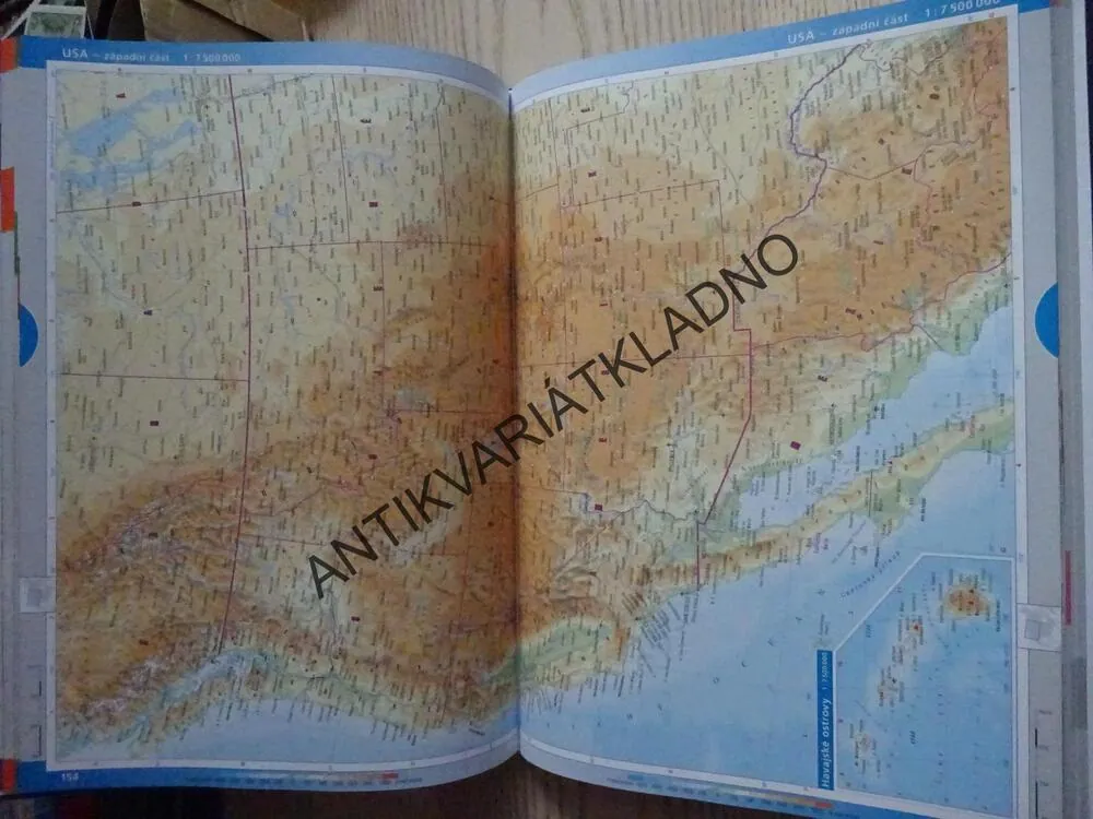 ZEMĚPISNÝ ATLAS SVĚTA, **an