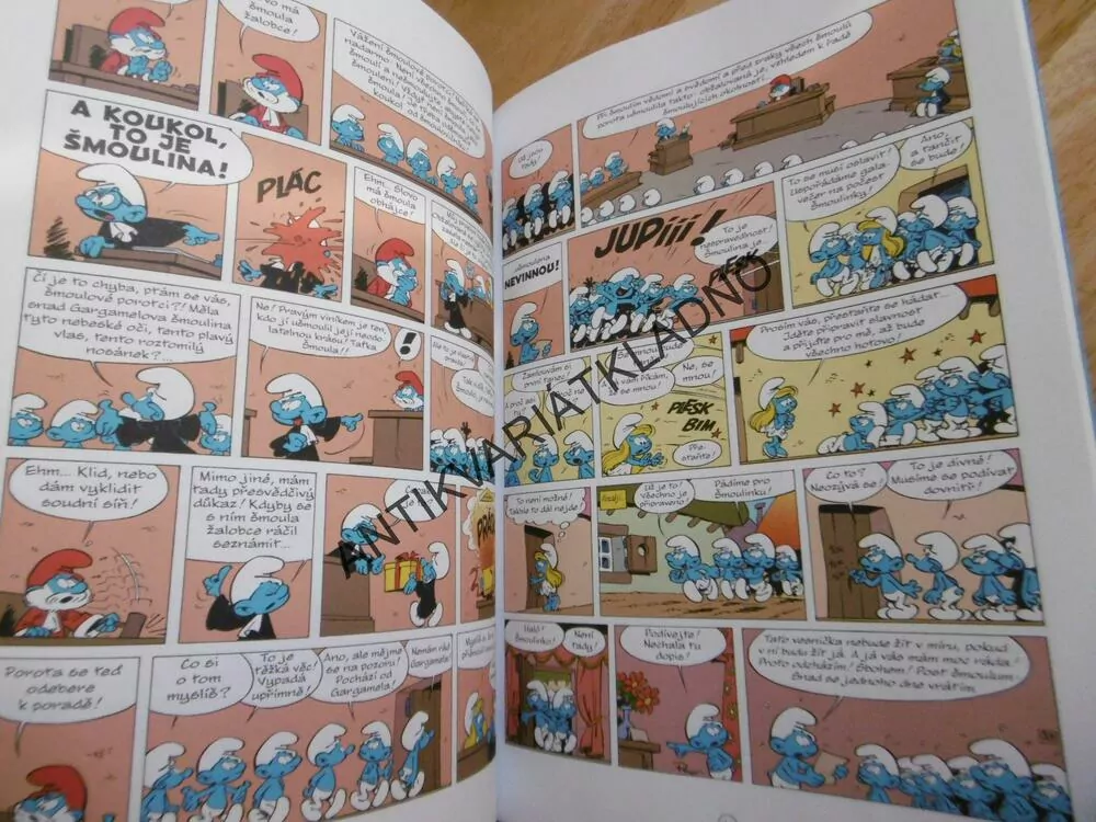 ŠMOULOVÉ, ŠMOULINKA, ŠMOULÍ HLAD, KOMIKS, **an