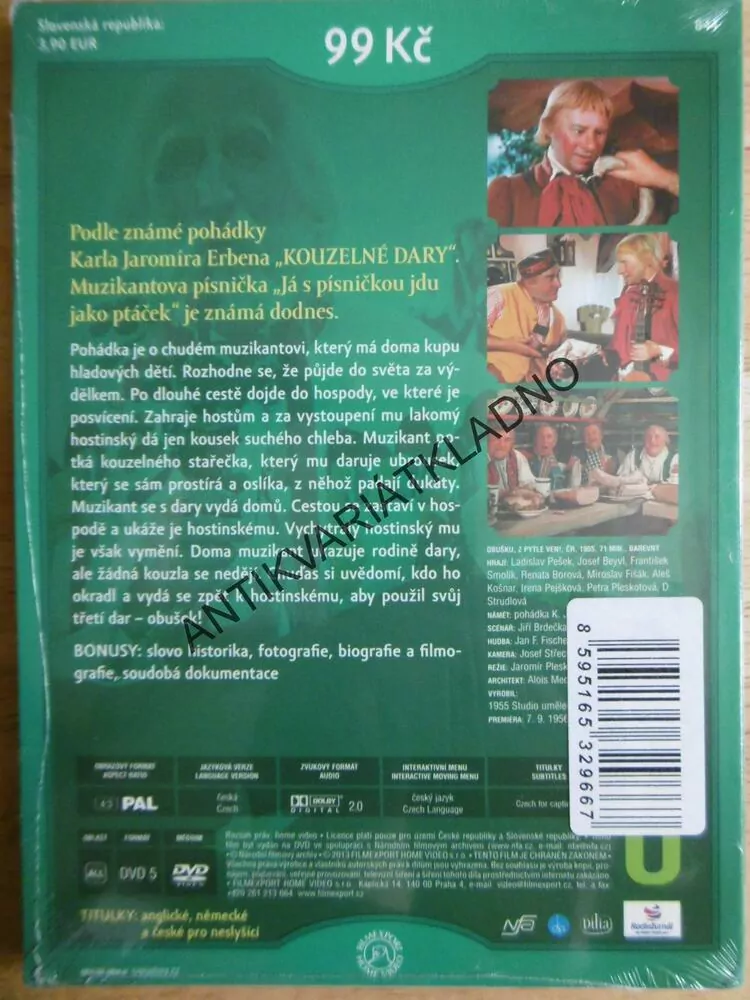 OBUŠKU Z PYTLE VEN, DVD FILM POHÁDKA