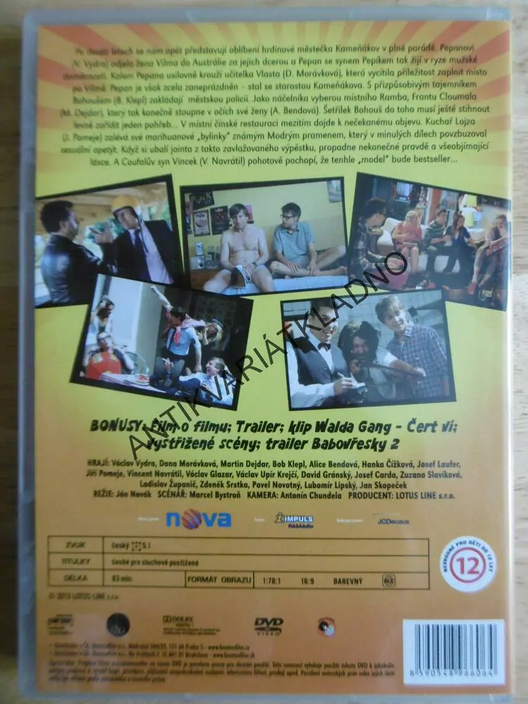 KAMEŇÁK 4., DVD FILM KOMEDIE