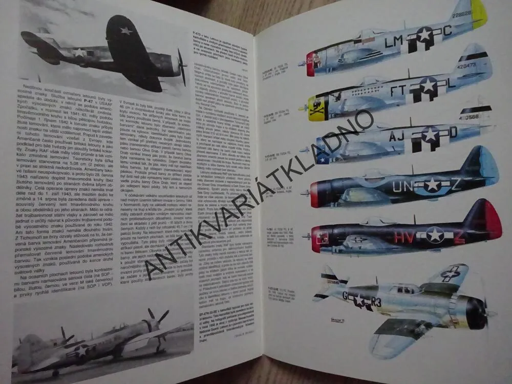 MONOGRAFIE, P-47 THUNDERBOLT 1. ČÁST