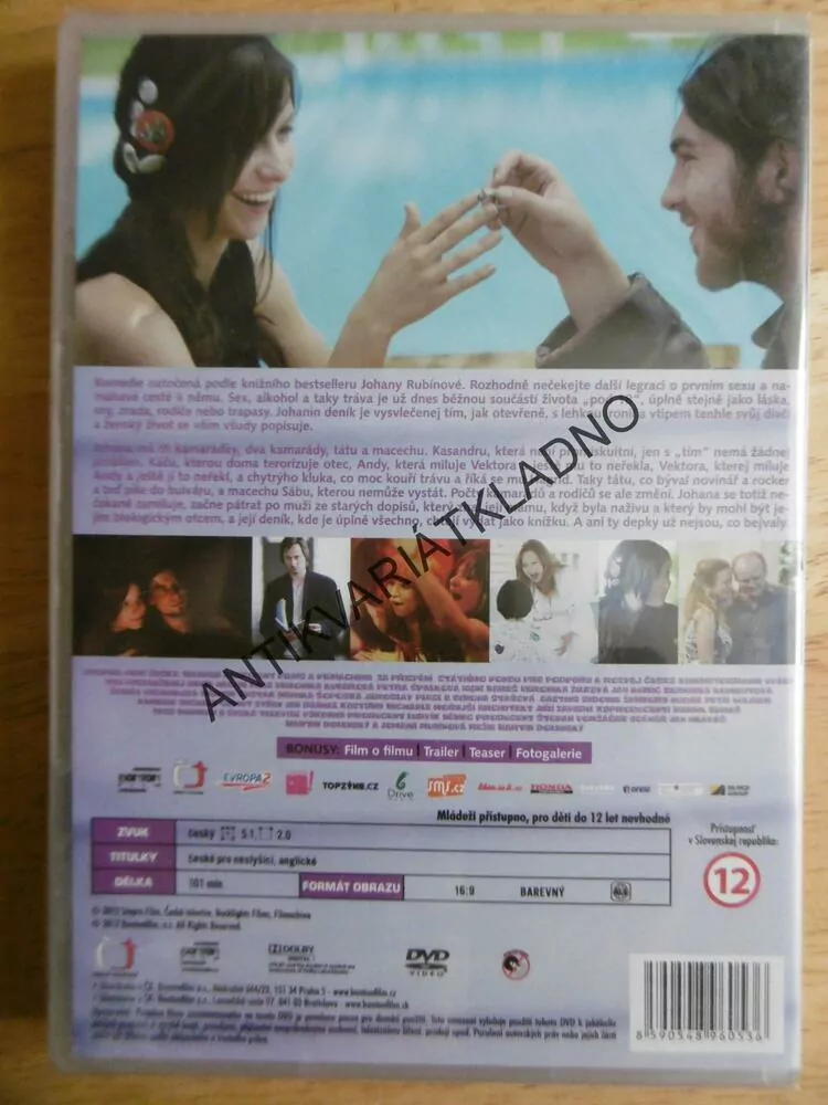 MŮJ VYSVLEČENÝ DENÍK, DVD FILM