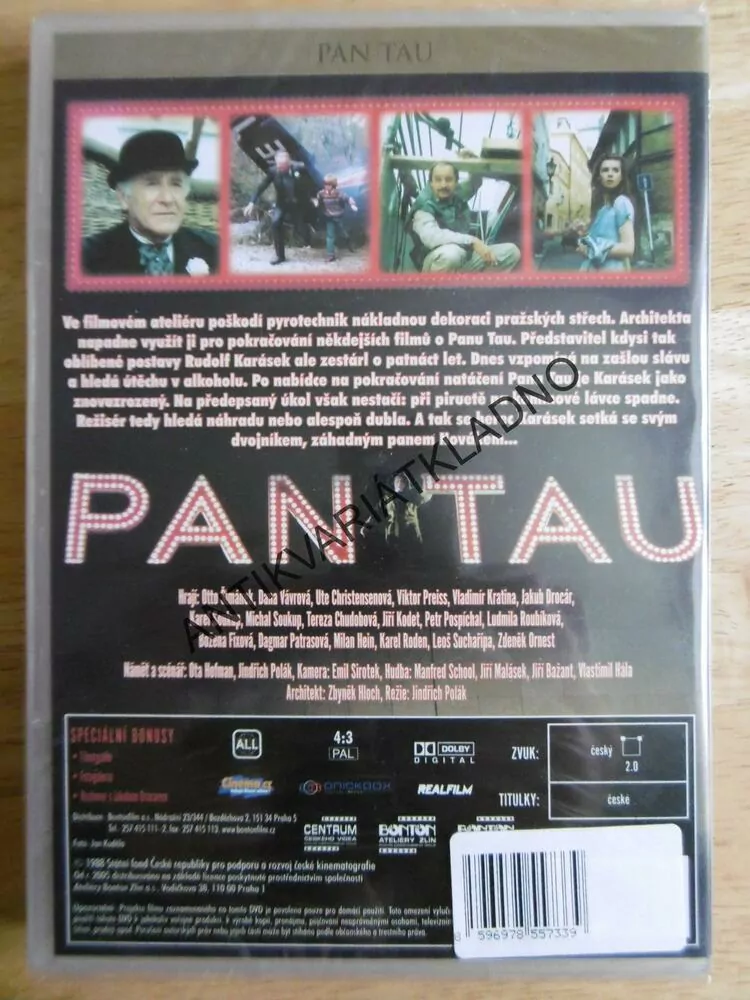 PAN TAU, DVD FILM 