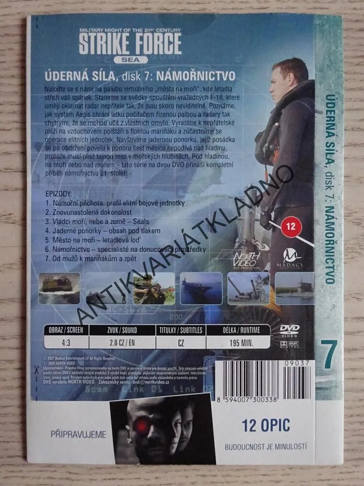 ÚDERNÁ SÍLA NÁMOŘNICTVO, 7. DVD FILM DOKUMENT
