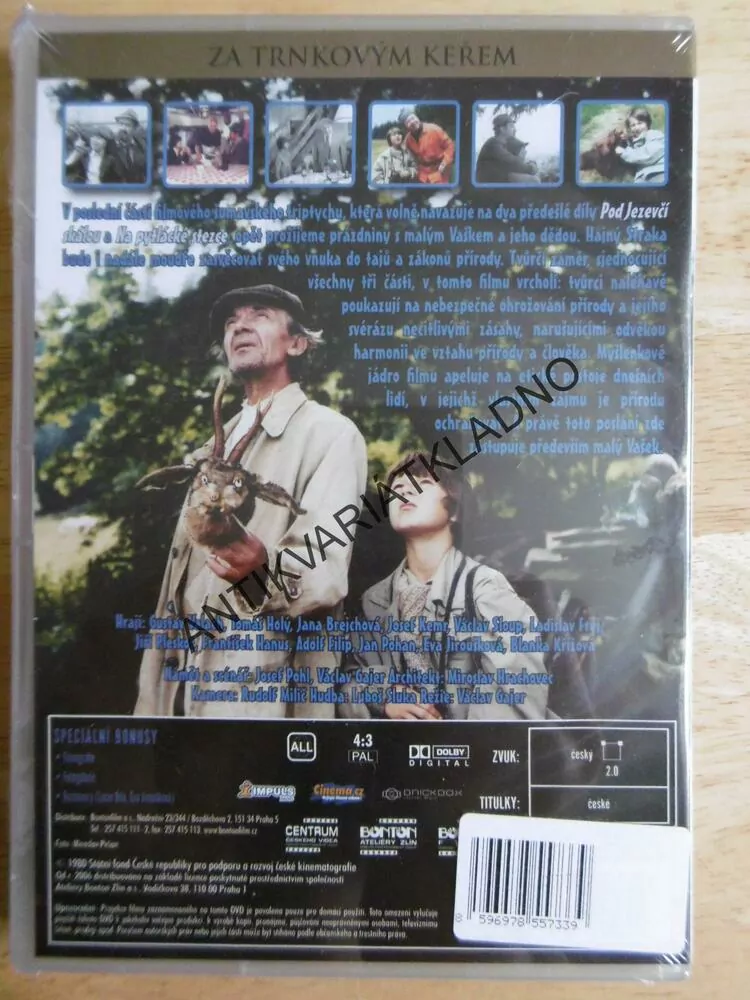 ZA TRNKOVÝM KEŘEM, DVD FILM