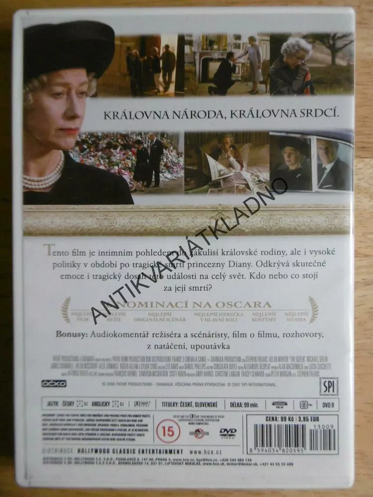 KRÁLOVNA, DVD FILM