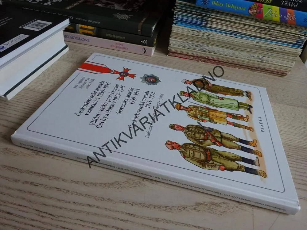 ČESKOSLOVENSKÁ ARMÁDA V ZAHRANIČÍ 1939-1945, VLÁDNÍ VOJSKO PROTEKTORÁTU ČECHY A MORAVA 1939-1945, SLOVENSKÁ ARMÁDA 1939-1945, ČESKOSLOVENSKÁ ARMÁDA 1945-1992, JAN VOGELTANZ, MIROSLAV HUS, MILAN POLÁK, **an