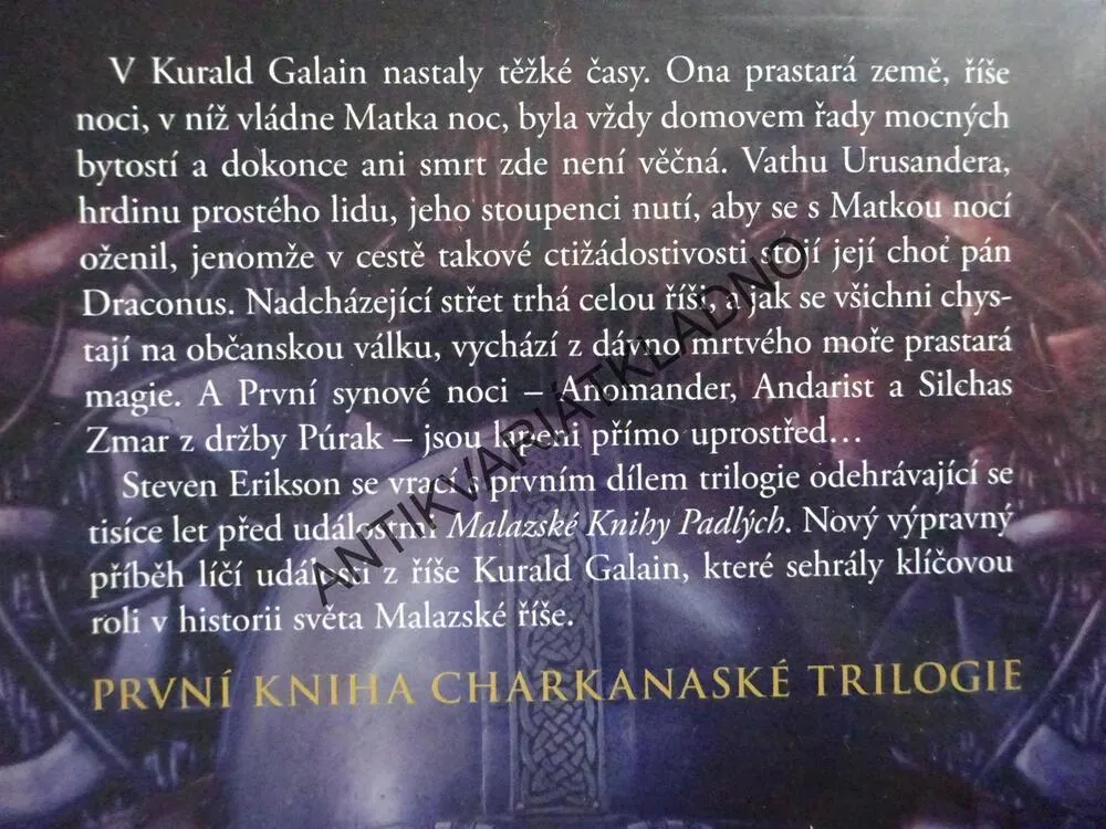 STVOŘENÍ TEMNOTY, STEVEN ERIKSON, **an