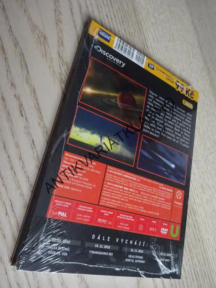 MIMOZEMSKÉ BOUŘE, DVD FILM DOKUMENT