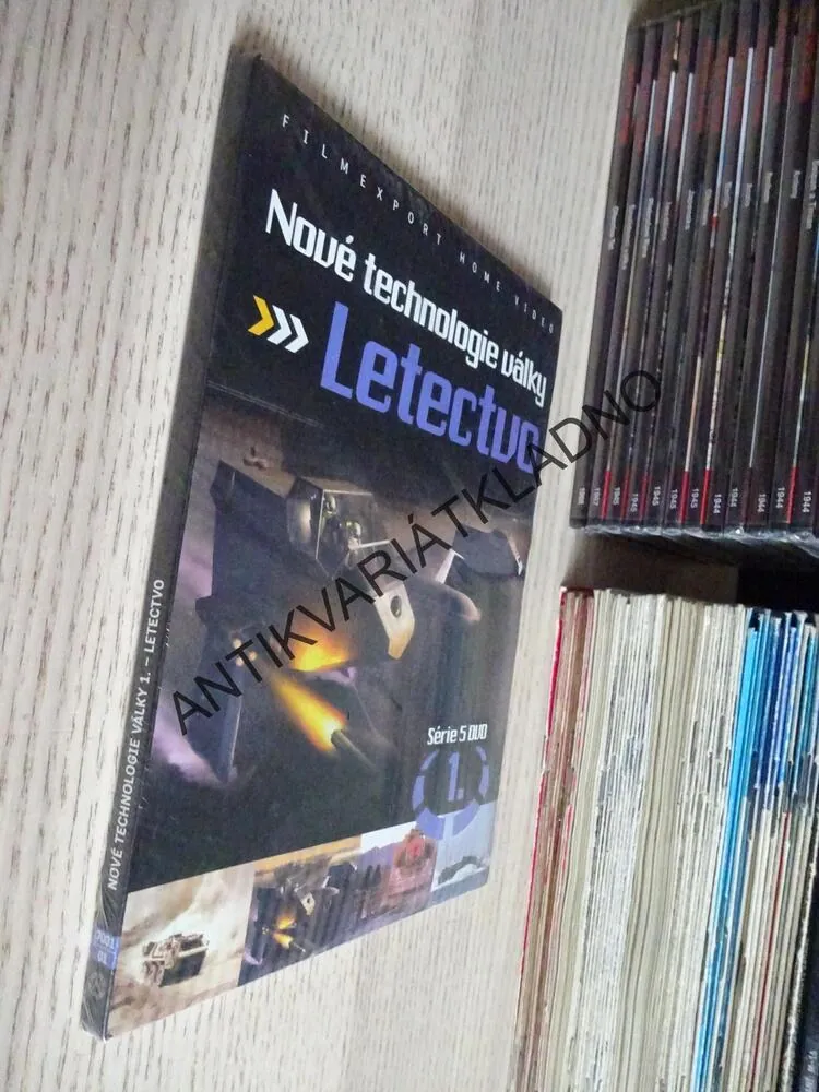 NOVÉ TECHNOLOGIE VÁLKY - LETECTVO, DVD FILM DOKUMENT