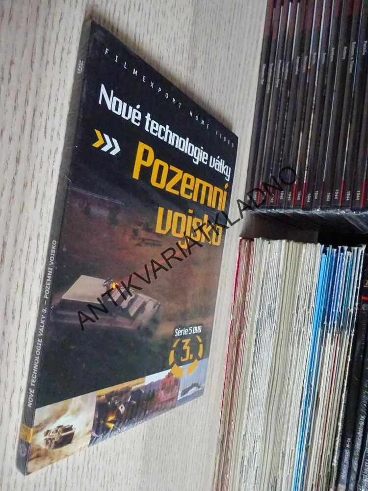 NOVÉ TECHNOLOGIE VÁLKY - POZEMNÍ VOJSKO, DVD FILM DOKUMENT