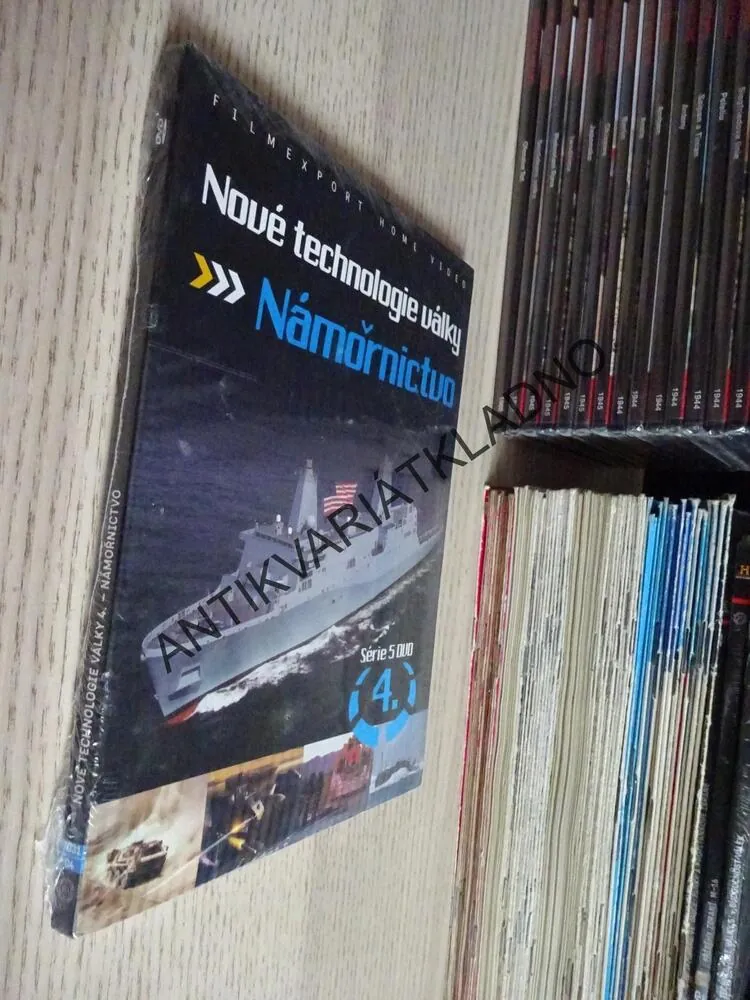 NOVÉ TECHNOLOGIE VÁLKY - NÁMOŘNICTVO, DVD FILM DOKUMENT