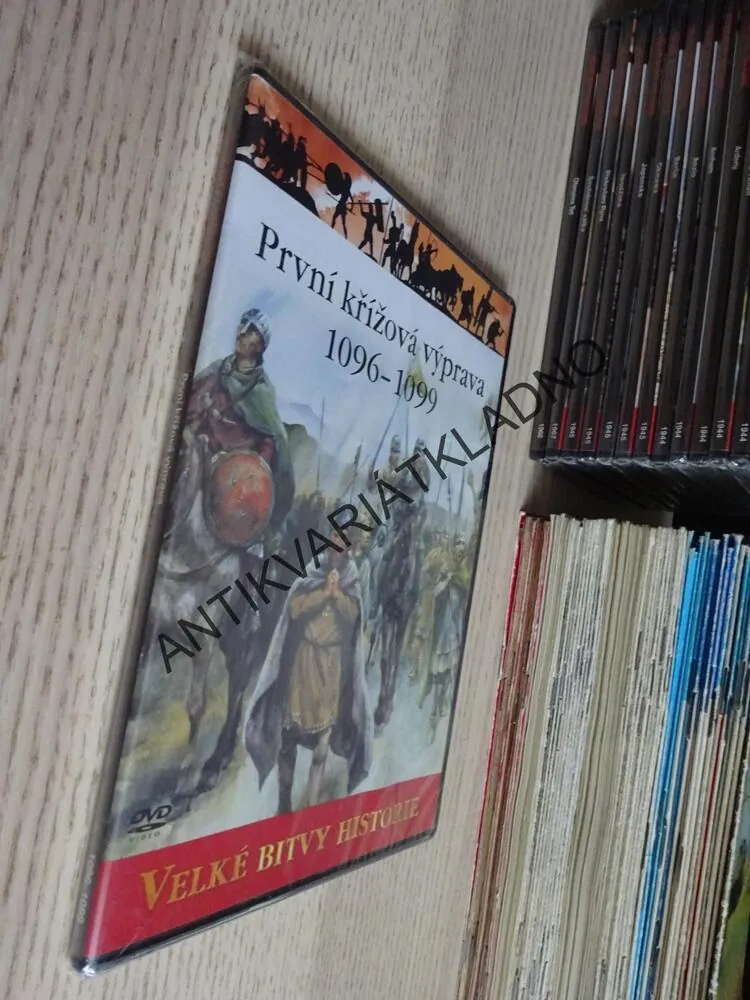 PRVNÍ KŘÍŽOVÁ VÝPRAVA 1096-1099, DVD FILM DOKUMENT