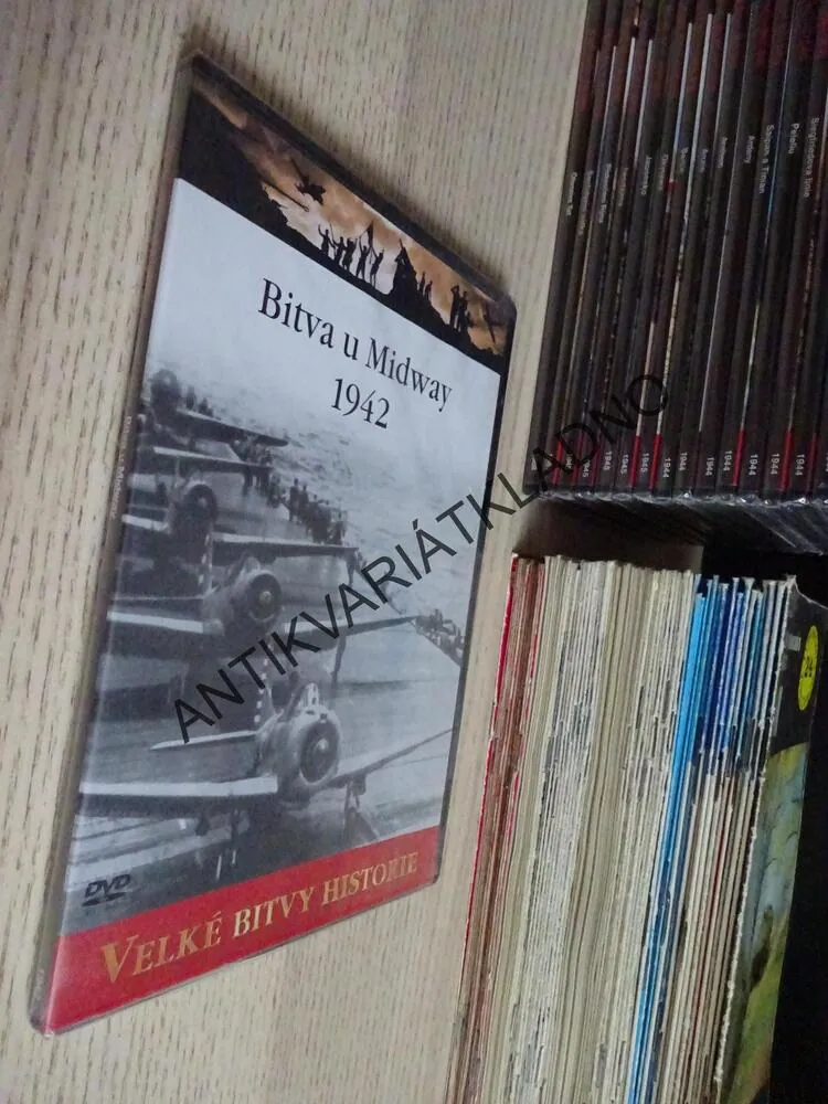 BITVA U MIDWAY 1942, DVD FILM DOKUMENT
