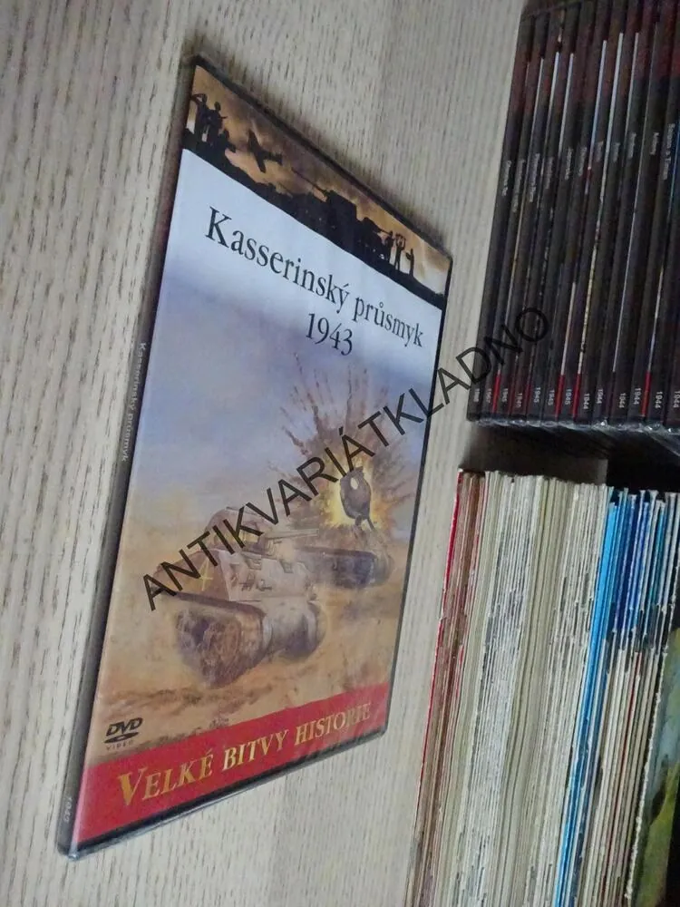 KASSERINSKÝ PRŮSMYK 1943, DVD FILM DOKUMENT