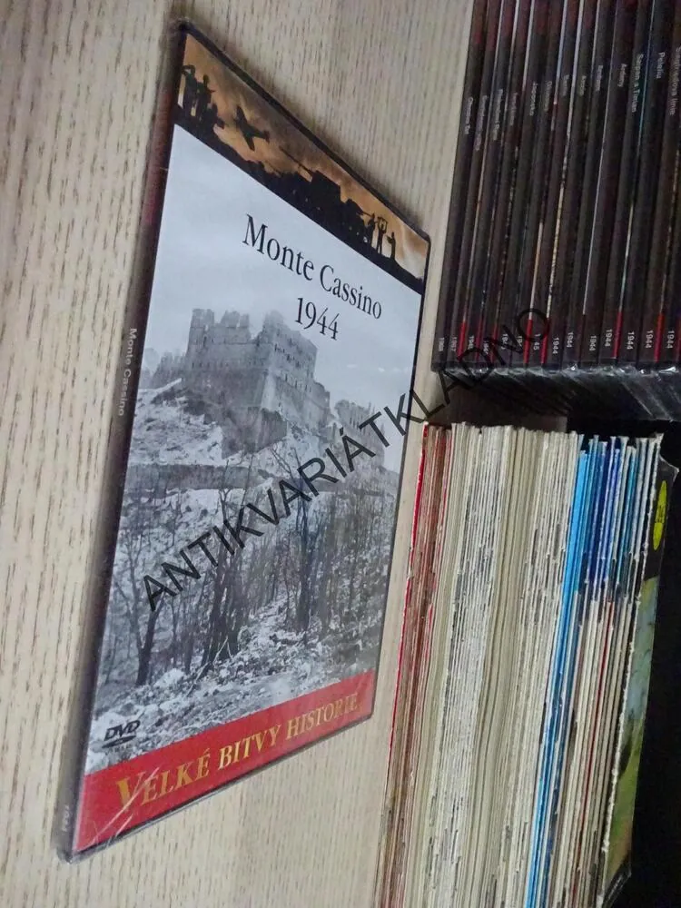 MONTE CASSINO 1944, DVD FILM DOKUMENT