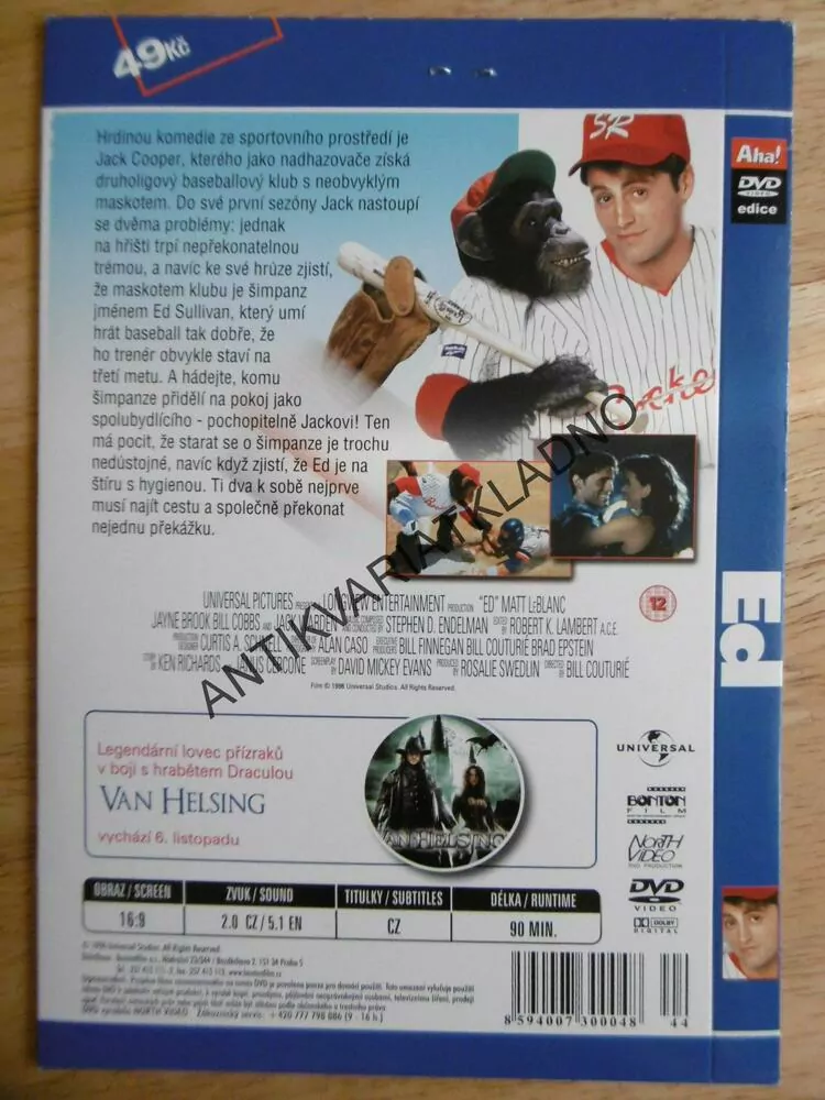 ED, MATT LEBLANC, DVD FILM