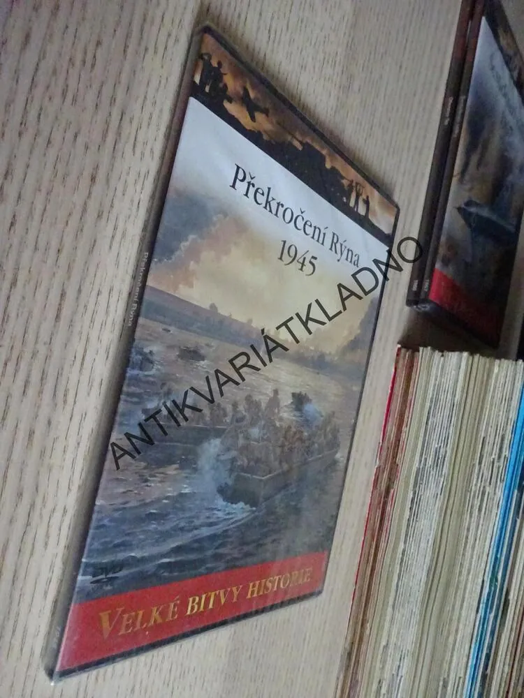 PŘEKROČENÍ RÝMA 1945, DVD FILM DOKUMENT