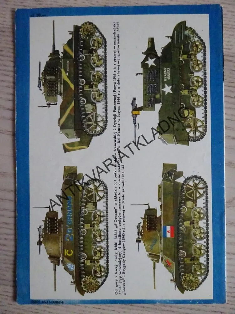 CZOLG LEKKI STUART, POLSKY, SEŠIT Č. 83