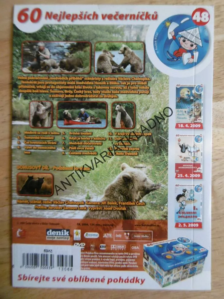 MÉĎOVÉ 2., DVD FILM POHÁDKA