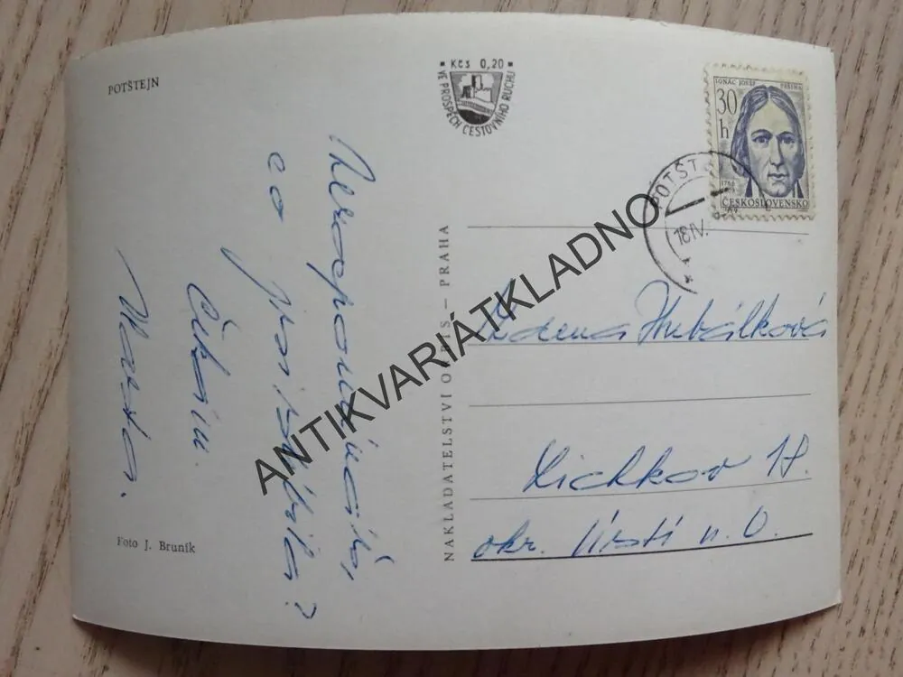 POTŠTEJN, OKRES RYCHNOV NAD KNĚŽNOU