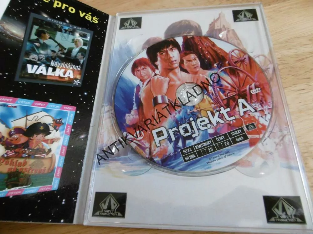 PROJEKT A, JACKIE CHAN, DVD FILM,