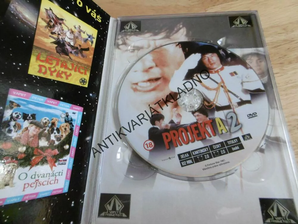 PROJEKT A,2., JACKIE CHAN, DVD FILM,