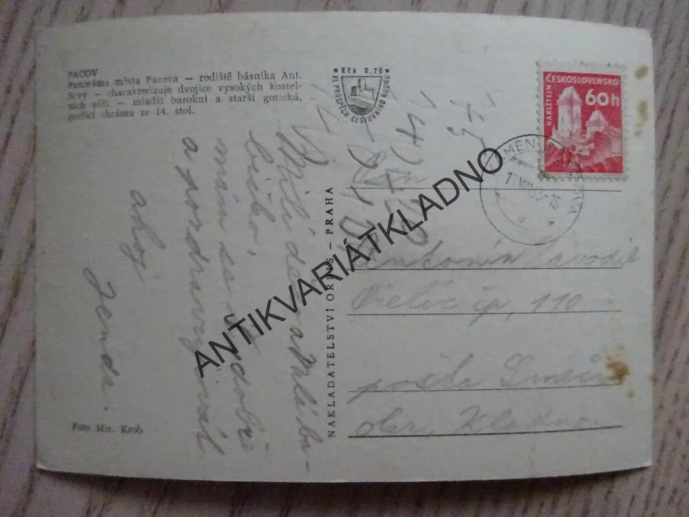 PACOV, OKRES PELHŘIMOV