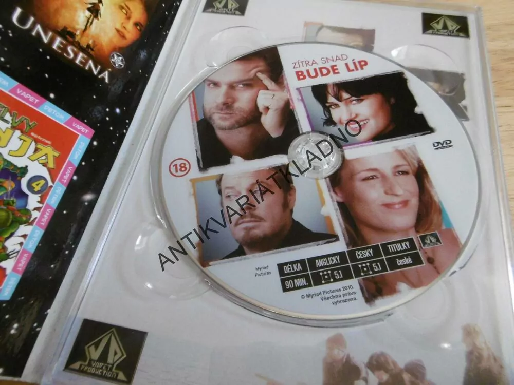 ZÍTRA SNAD BUDE LÍP, DVD FILM,
