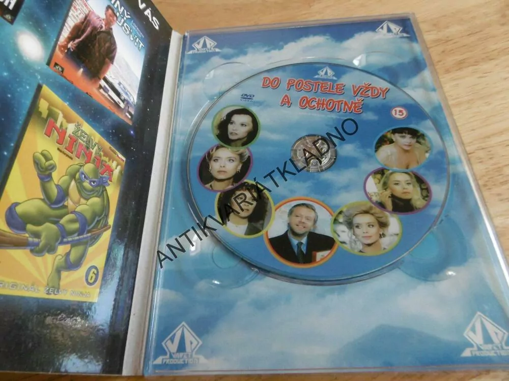 DO POSTELE VŽDY A OCHOTNĚ, DVD FILM,