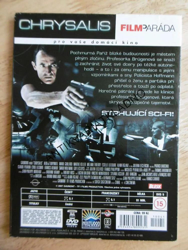 CHRYSALIS,  DVD FILM