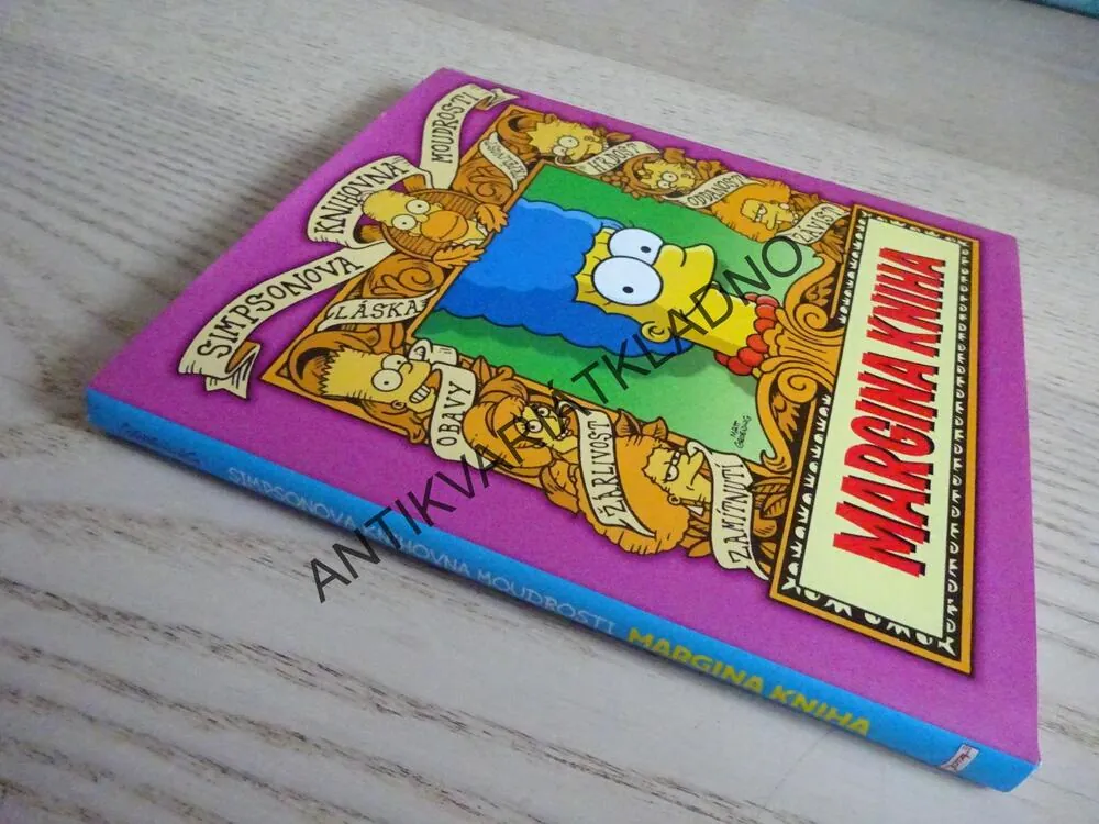 MARGINA KNIHA, SIMPSONOVA KNIHOVNA MOUDROSTI, SIMPSONOVI, **an