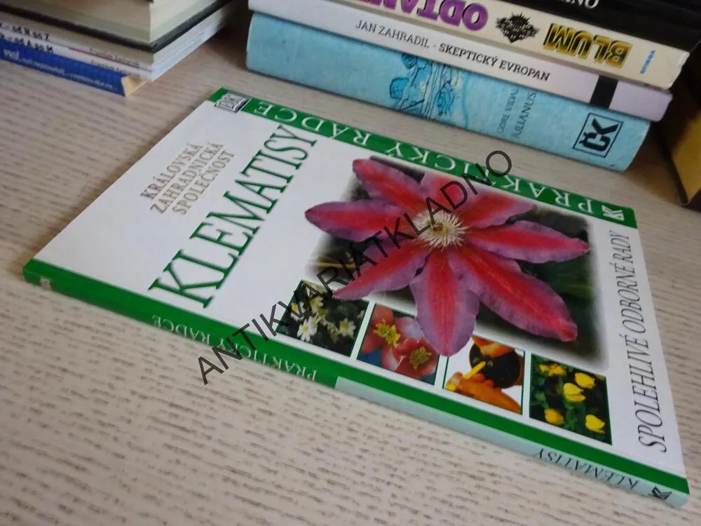 KLEMATISY, PRAKTICKÝ RÁDCE, **an