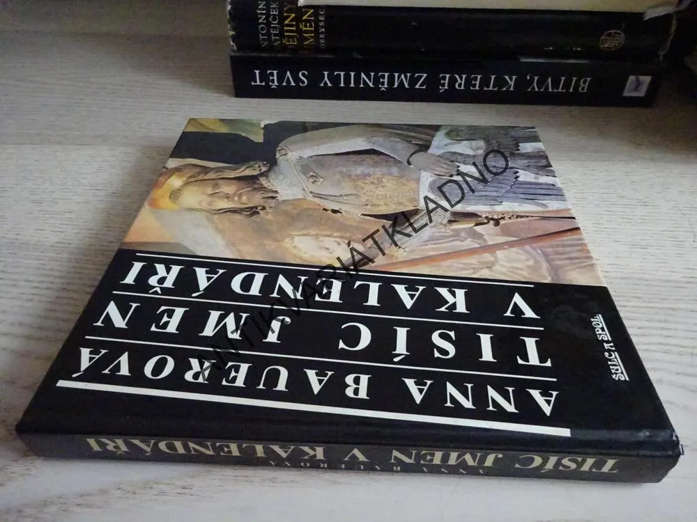 TISÍC JMEN V KALENDÁŘI, ANNA BAUEROVÁ, **an