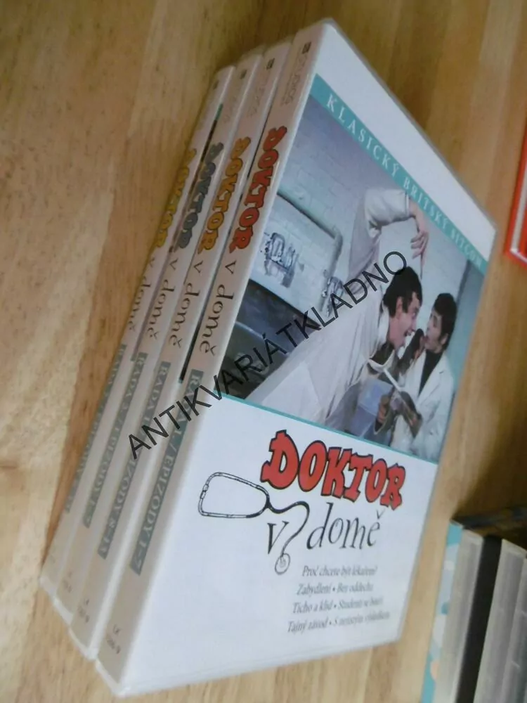 DOKTOR V DOMĚ, 1-4, DVD FILM SITCOM