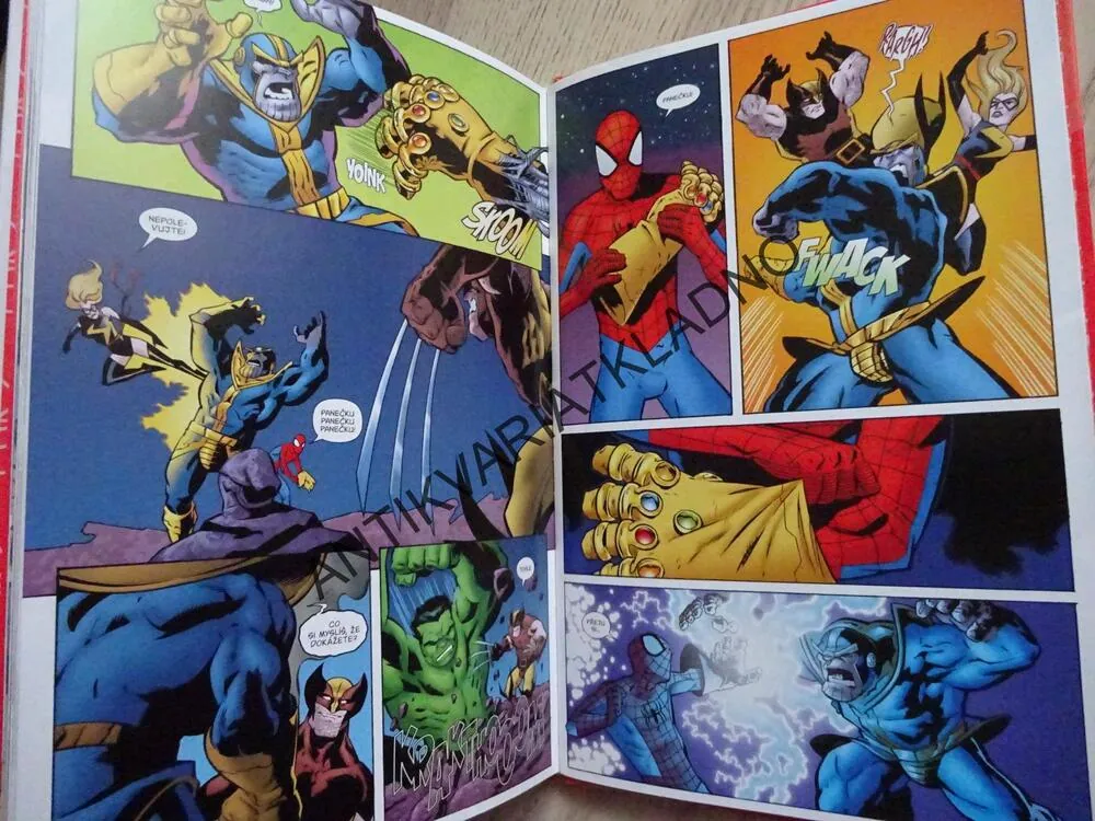AVENGERS, RUKAVICE NEKONEČNA, MŮJ PRVNÍ KOMIKS, **an