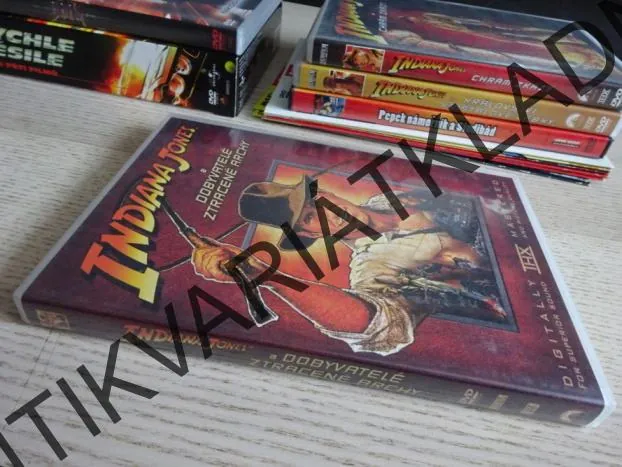 INDIANA JONES A DOBYVATELÉ ZTRACENÉ ARCHY, DVD FILM