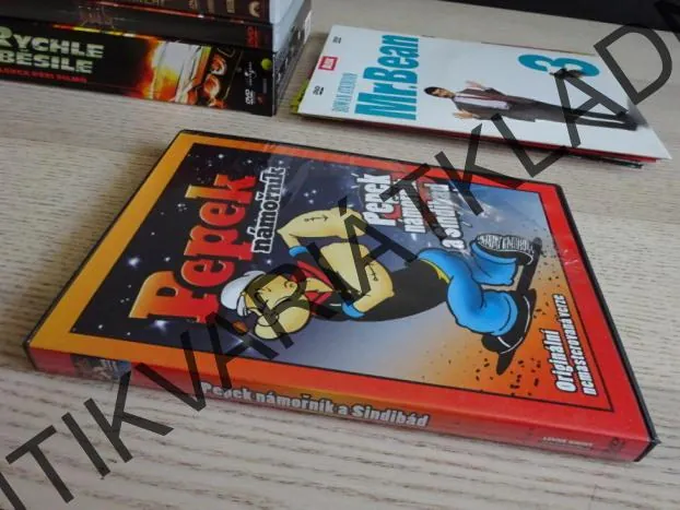 PEPEK NÁMOŘNÍK A SINDIBÁD, DVD FILM