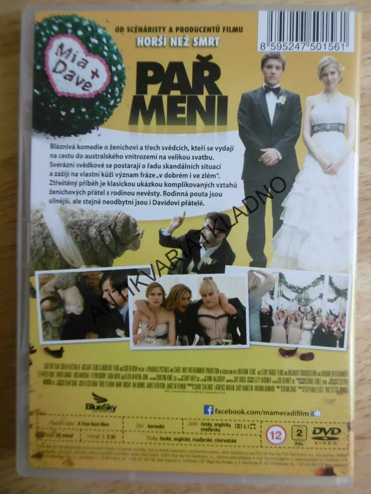 PAŘMENI, DVD FILM 