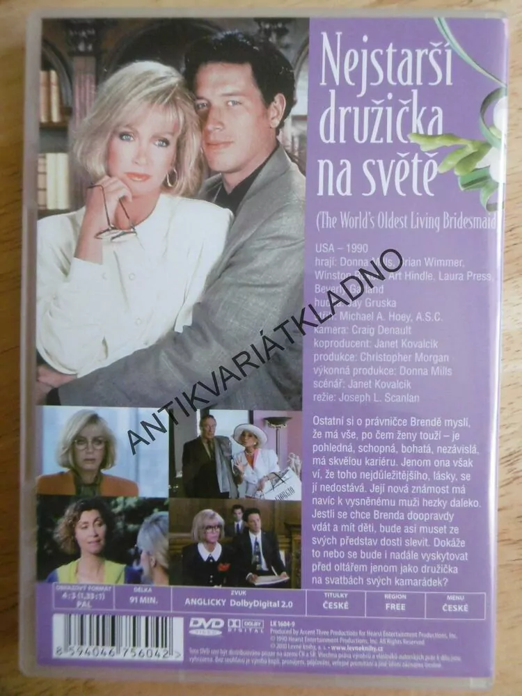 NEJSTARŠÍ DRUŽIČKA NA SVĚTĚ, DVD FILM