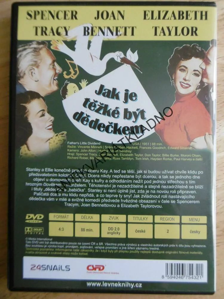JAK JE TĚŽKÉ BÝT DĚDEČKEM, DVD FILM