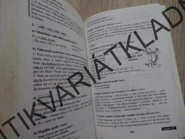 FRANCOUŽŠTINA PRO SAMOUKY, SLOVNÍK, KLÍČ, **an